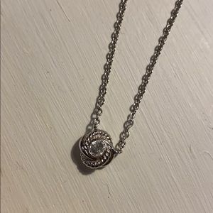 Sterling silver Kate Spade necklace